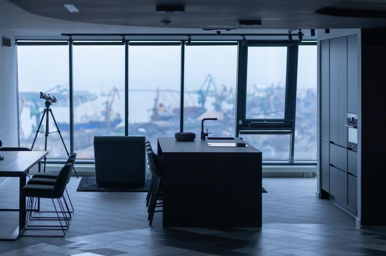 Sky Garden Penthouse Leilighet Klaipėda Eksteriør bilde